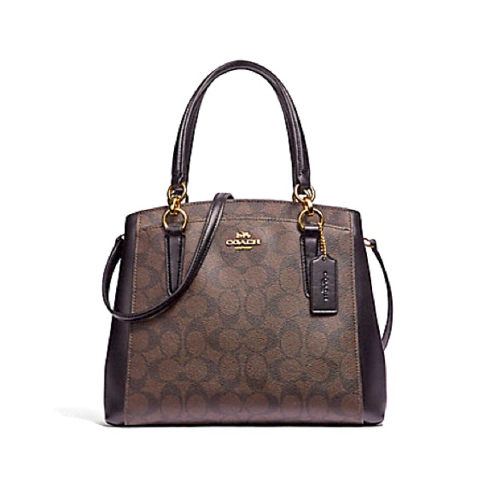 AUTHENTIC MINETTA CROSSBODY IN SIGNATURE CANVAS (COACH F39741)